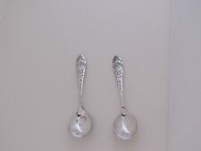 Vintage Pair Of 1930's Walt Disney Mickey Mouse Bradford Silver Plated Spoons. picture