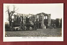 Old Real Photo Postcard FURNESS ABBEY VIEW FROM THE HOTEL #34124 picture
