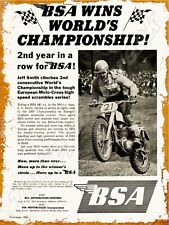 1965 BSA Wins World's Championship Ad 9