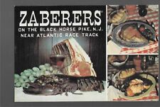 Zaberers Restaurant, Atlantic City NJ Postcard picture