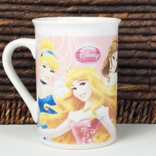 Vintage Disney Princess Coffee Mug Cup Cinderella Jasmine Ariel Belle Rapunzel picture