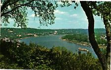 Vintage Postcard- 71573. OHIO RIVER TOWBOAT. UnPost 1960 picture