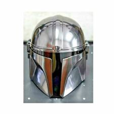 Star Wars The Black Series The Mandalorian Premium Steel Helmet Replica picture