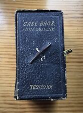 Case Brothers Knife Box Little Valley NY Tested XX Vintage Rare picture