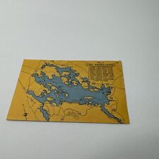 Vintage Postcard map of Lake Winnipesaukee picture