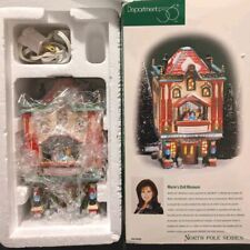 Dept 56 - North Pole Village - MARIE'S DOLL MUSEUM (56408) + Light (WORKS) & Box picture