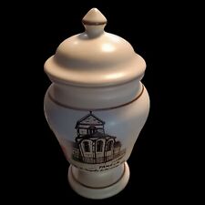 Ceramic GingerJar/Vase~French Vintage Emaux d'art Fameck~La Chapelle de Morlange picture