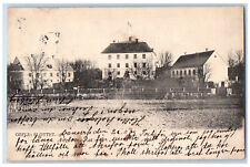 Gavle Gavleborg Sweden Postcard View of Gavle Castle 1903 Antique Posted picture