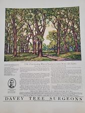 1931 Davey Tree Surgeons Fortune Mag Print Ad Cantigny Farm Wheaton, IL Kent, OH picture