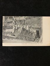 Lykens Valley Slope Mining Car Miners Occupation Pa Vintage Postcard Mauch Chunk picture