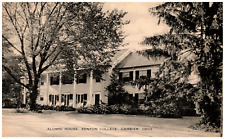 Postcard RPPC Kenyan College Alumni House Gambier, OH picture