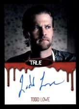 2012 True Blood: Premiere Edition Todd Lowe Authentic Autograph Card  picture