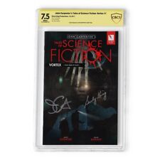 John Carpenter & Sandy King signed Tale of Science Fiction Comic Book CBCS picture
