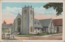 Postcard St Josephs Church Gardiner ME  picture