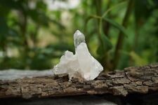 White Samadhi Quartz Crystal, Healing Cluster Mineral 68gm Manikaran Quartz picture