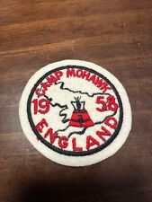 1958 Boy Scout Camp Mohawk Felt Camp Patch England picture