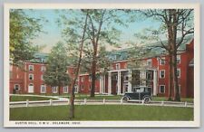 Delaware Ohio~Austin Hall Ohio Weslyan University~Vintage Postcard picture