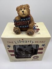 Boyds Bears and Friends - The Libearty Bears “Patrick” Liberty Sign  w/box 2005 picture