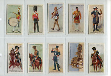 1912 JOHN PLAYER & SONS CIGARETTES REGIMENTAL UNIFORMS 50 TOBACCO CARD SET picture