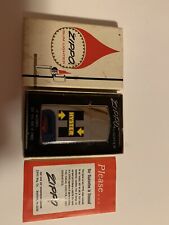 VINTAGE ZIPPO CIGARETTE LIGHTER ADVERTISING HYSTER FORKLIFT NEW IN BOX picture