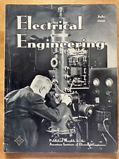 Electrical Engineering Magazine/American Institute-Electrical Engineers/Jul 1940 picture