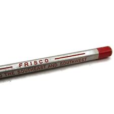Frisco Serving The Southeast and Southwest Railroad Advertising Pencil Vintage picture