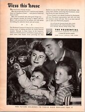 VINTAGE 1945 THE PRUDENTIAL INSURANCE COMPANY PRINT AD picture