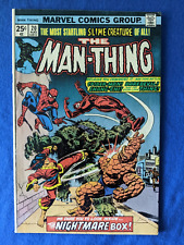 MAN-THING #20 (Aug 1975) MARK JEWELERS insert.  Spider-Man, Daredevil, Shang-Chi picture