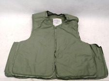 British Army MK1 Filler Plates Body Armour Green Surplus One Piece Soft Armour picture