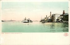 c1904 Detroit Photographic Postcard 7558 Ferry, Rivermouth Landing Portsmouth NH picture
