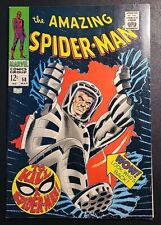 🔥 AMAZING SPIDER-MAN #58 SILVER 🔑 SPIDER SLAYER APP ROMITA COVER 💎 VF+ 1968 picture