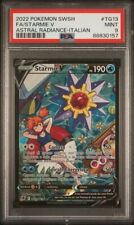 PSA 9 MINT 2022 Pokemon Card SWSH Starmie V FA #TG13 Astral Radiance Italian picture