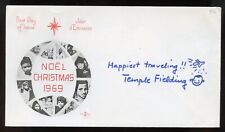 Temple Fielding d1983 signed autograph auto Travel Writer WWII First Day Cover picture