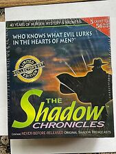 VTG 1996 THE SHADOW CHRONICLES 56 Page Book & 5 Audio Cassettes - LTD ED Sealed picture