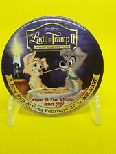 OD-WALT DISNEY LADY AND THE TRAMP II SCAMP'S ADVENTURE PIN BADGE2 NICE picture