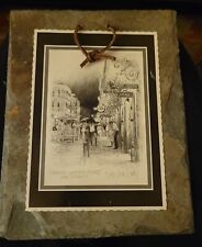 Vieux Carre Historic New Orleans Roofing Slate/Tile 1788 French Quarter Nights picture