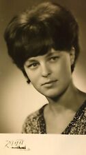 1967 Beautiful Girl Nina Riga city Portrait Vintage Photo Woman picture
