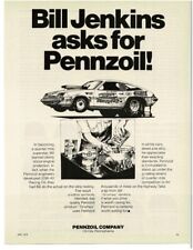 1975 PENNZOIL Motor Oil BILL 
