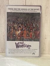 Metal Sign - 1979 The Warriors Movie - Tin Metal Sign Wall Decor Mancave picture