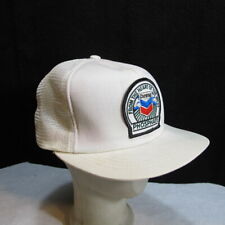 Vintage Snap Back Trucker Style Hat Cap Chevron Gas Phosphate The REAL McCOY picture