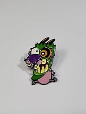 Courage the Cowardly Dog Lapel Pin Wearing Loki Mask picture