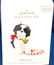 2008 Puppy Love Shih Tuz Hallmark Series Ornament picture