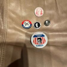 5 Vintage President Campaign Political Pin Pinback picture