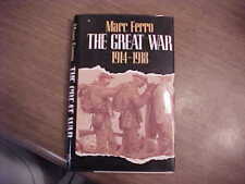 WW1 Book-The Great War 1914-1918 by Marc Ferro--from estate picture