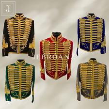 New Napoleonic Hussar Uniform Miltary Style Tunic Pelisse Jimmi Hendrix Jacket picture