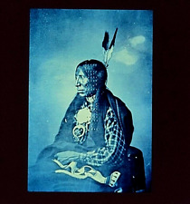Sioux Warrior Chief Red Fox Rights Advocate Native American Tribe 35mm Slide picture