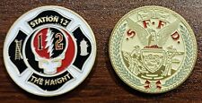 SFFD San Francisco Fire Department Station 12 Grateful Dead Challenge Coin Token picture
