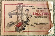 1936 Pre-Owned A.C. Gilbert Co. How to Make 'Em Book: The New Erector picture