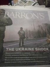 The Barron's Newspaper February 28 2022  THE UKRAINE SHOCK picture