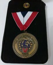 2001 The Army National Guard Team Total Victory Medal Pin Military George W Bush picture